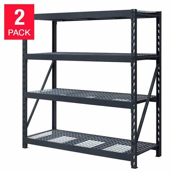 Costco whalen industrial rack with wire deck