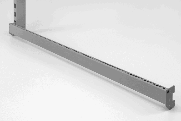 Rear support bar for Tegometall shelving- RedSheep
