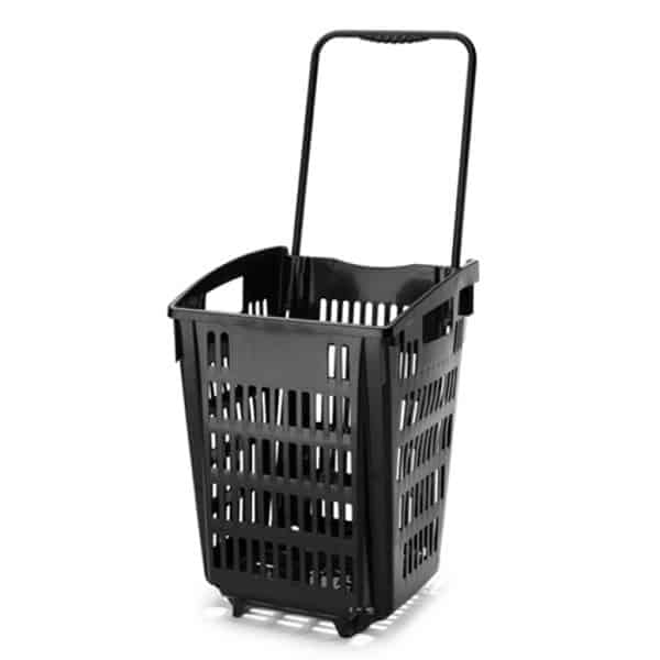 SB Shopping Basket With Wheels And Handle