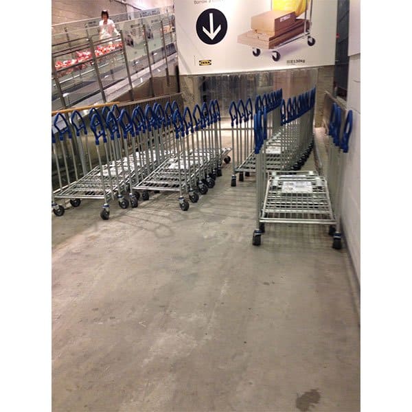 avis sur le chariot de courses Ikea