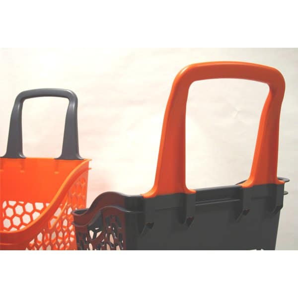 Polycart Rolling Shopping Basket Handles