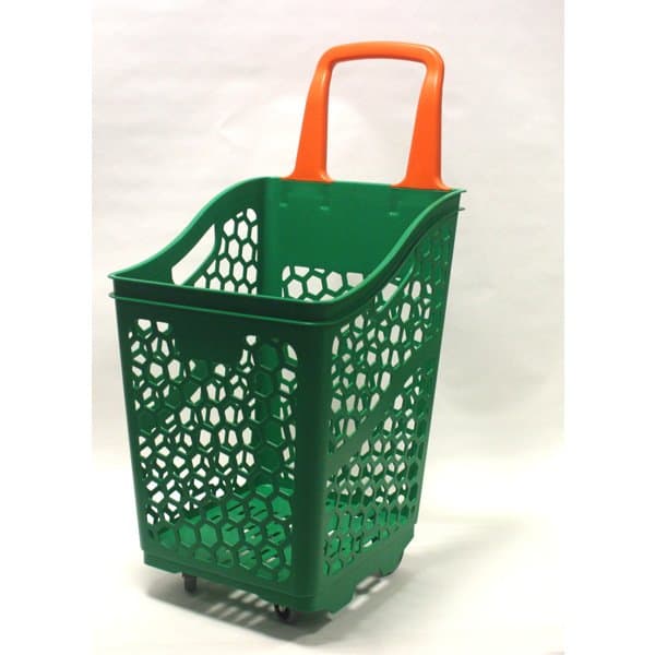 Polycart Rolling Shopping Basket